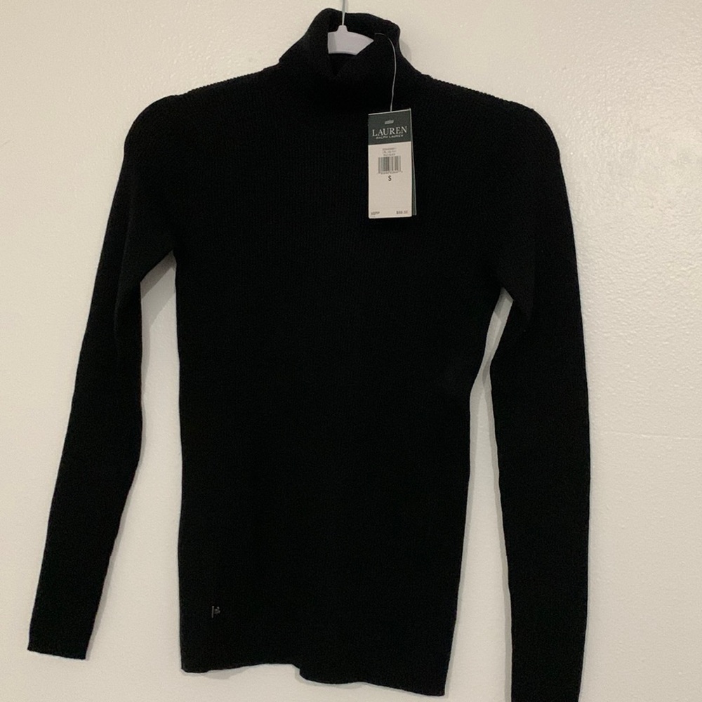 Ralph Lauren (Lauren) Women’s Black Turtleneck S